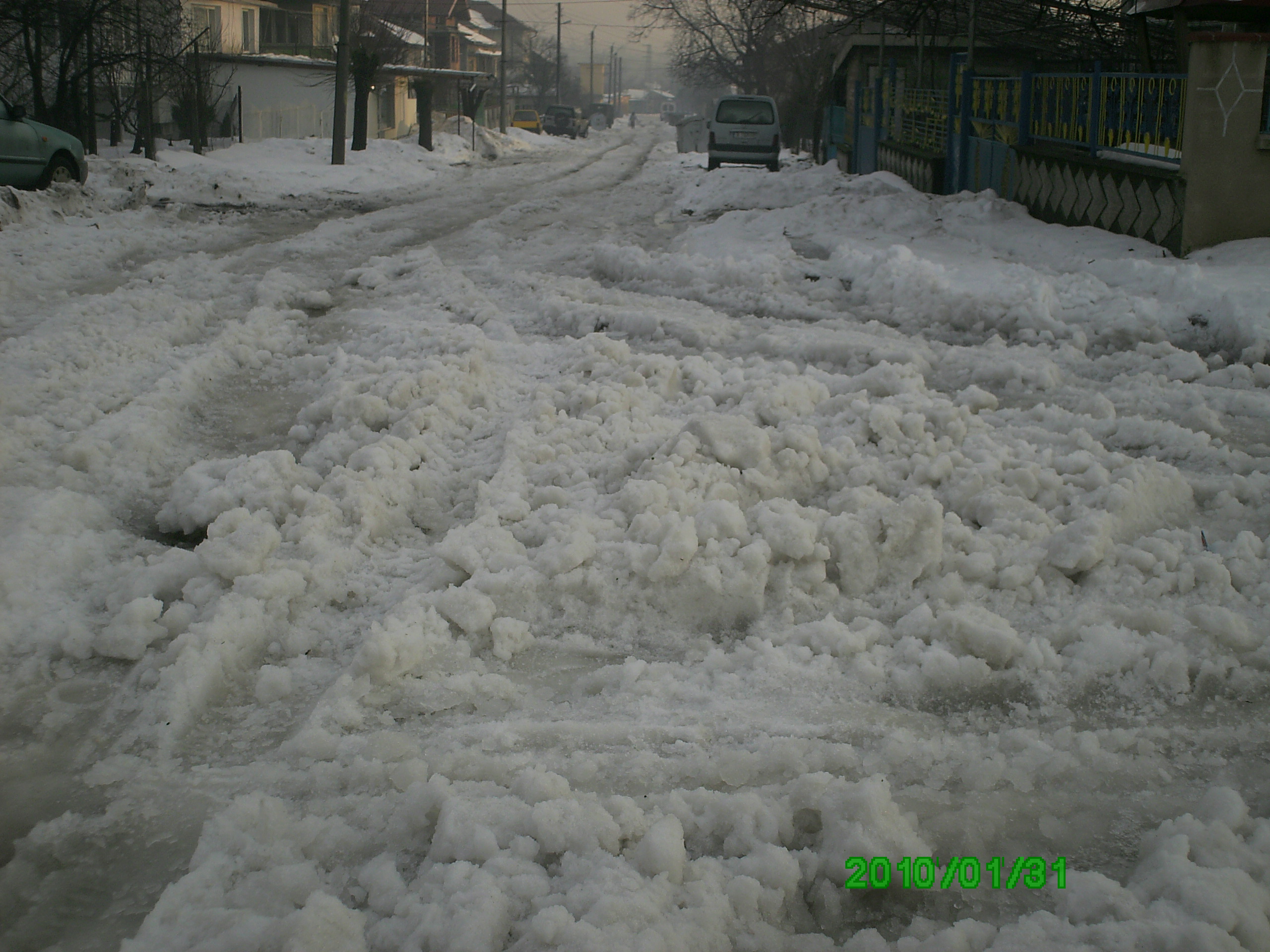 зимната обстановка в гр.Долни Чифлик обл.Варна