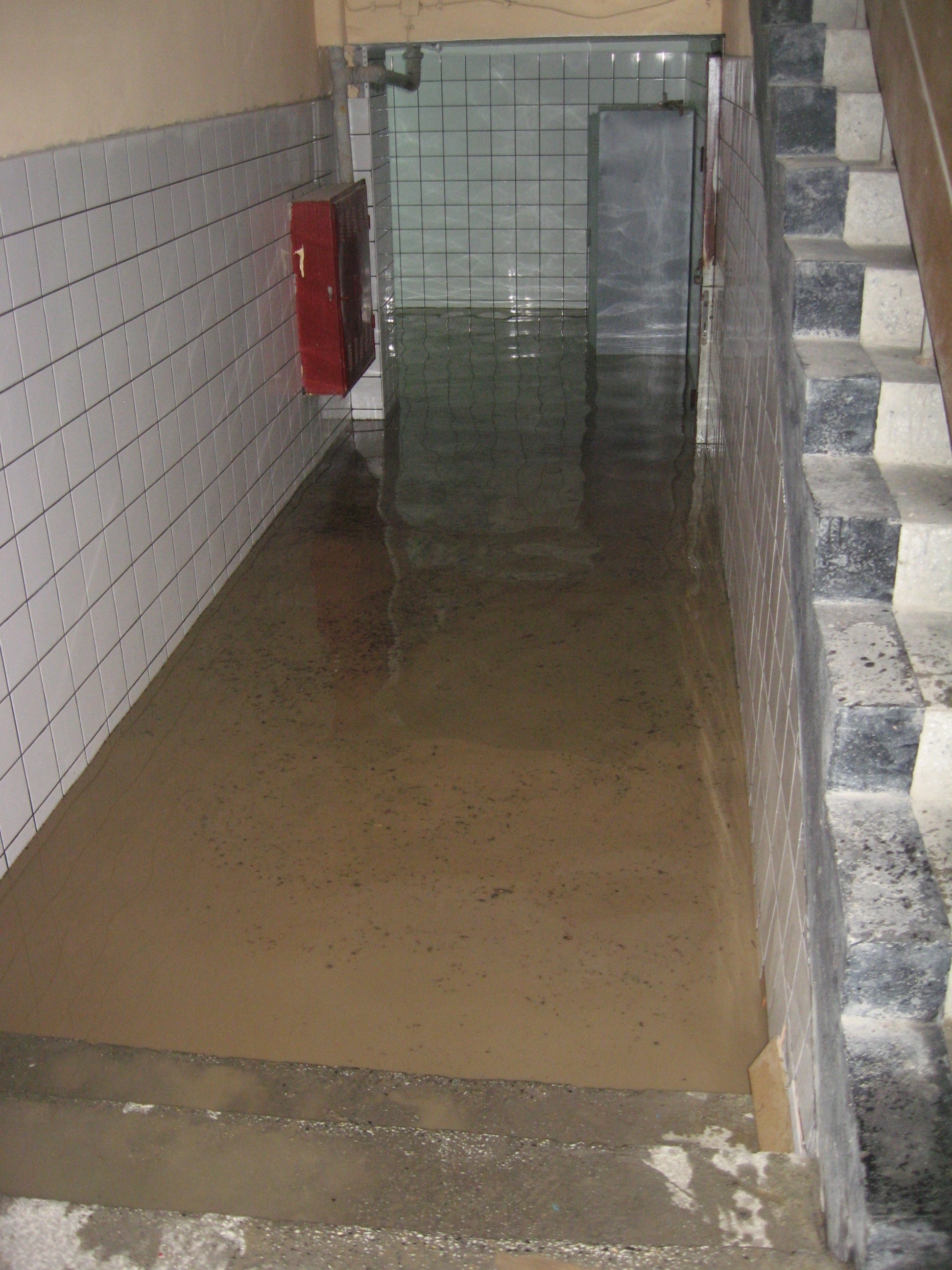 наводнение - канализацията на Шумен