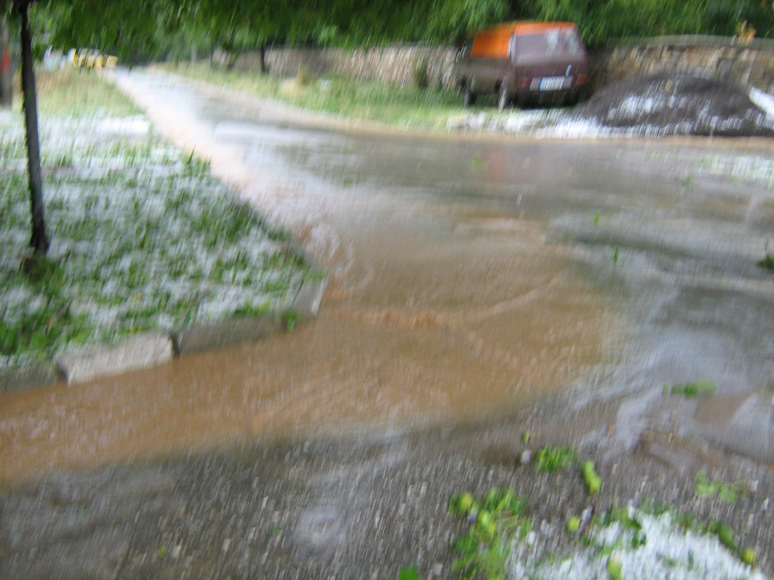 Градушка в село Кирилово, Стара Загора - 09.07.09 г.