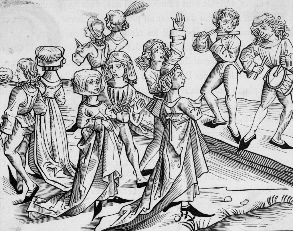 Коледа през Средновековието