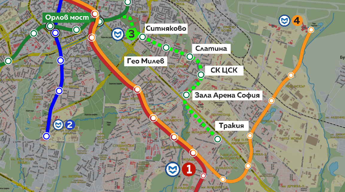 Метро София