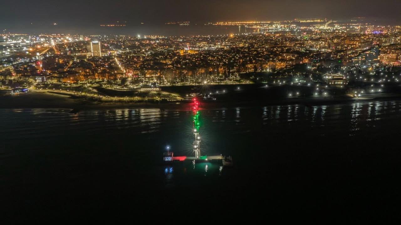 Мостът в Бургас