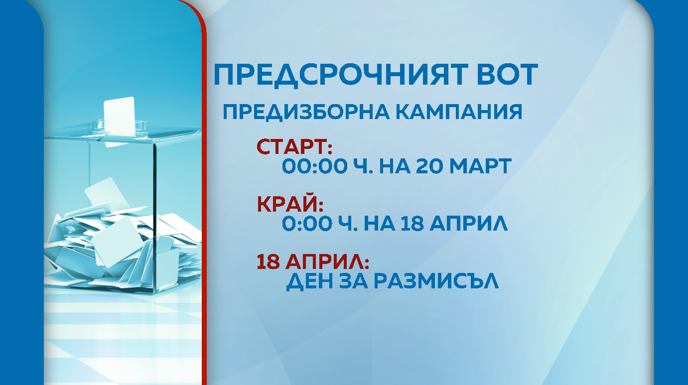 графика избори