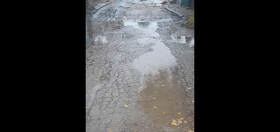 Улица в Добрич в окаяно състояние