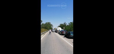 Блокиран главен път Е-79 при Видин