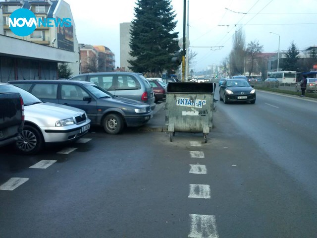 Пешеходна пътека във Варна