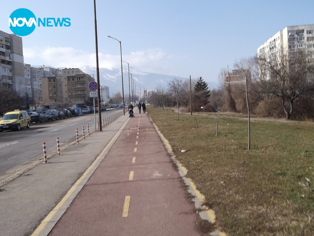 Велоалея-мястото за пешебродещи!