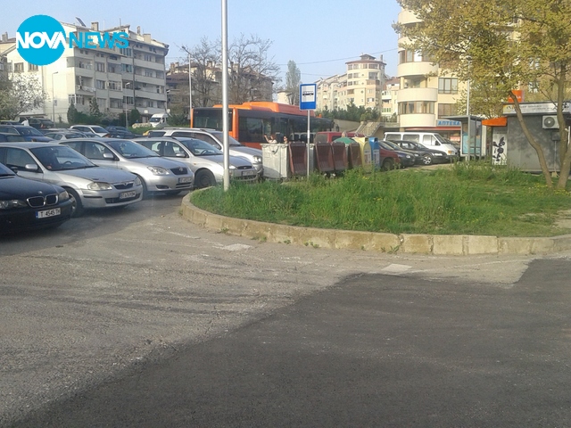 Неправилно паркиране във Велико Търново