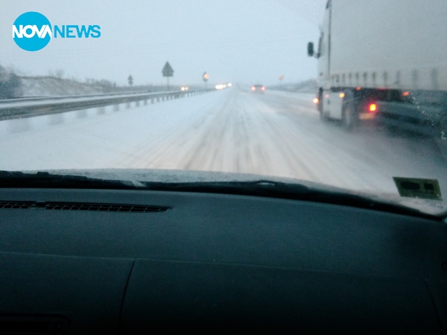 Непочистена автомагистрала "Люлин"