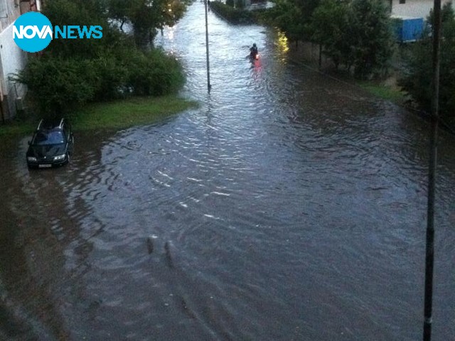 Проливен дъжд в Димитровград