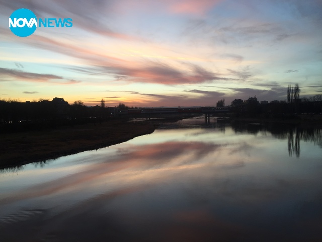Залез над Пловдив