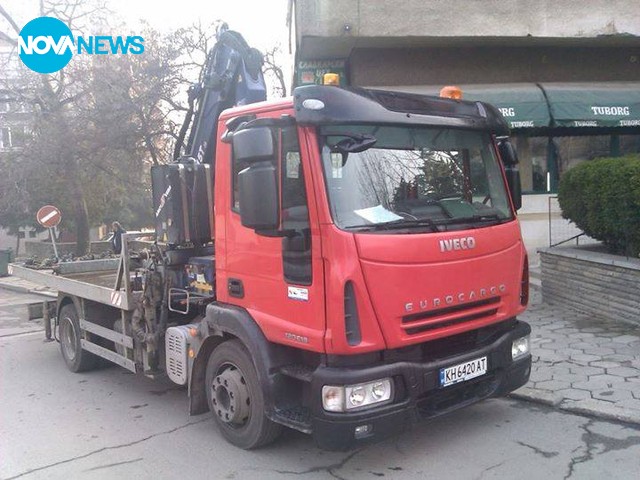 Паяк, паркиран неправилно