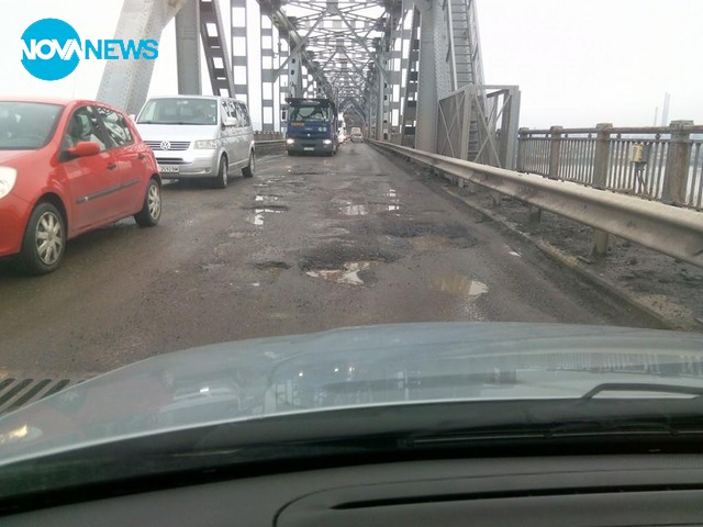 Така изглежда мостът Гюргево-Русе