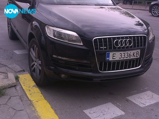 Нагло паркиране в Сандански