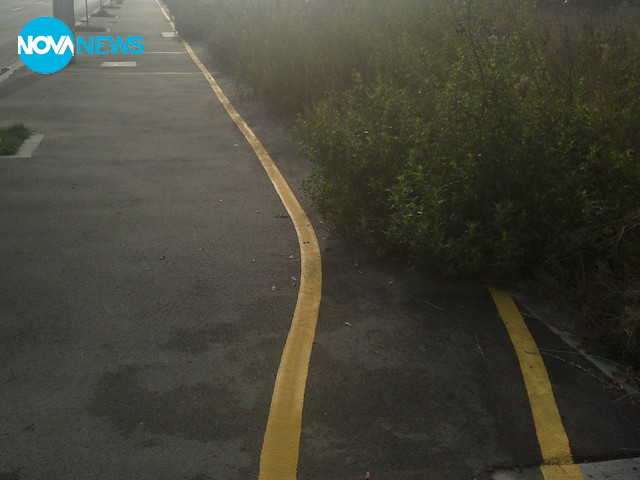 Велоалеята по новия бул."Копенхаген" в "Дружба 2"