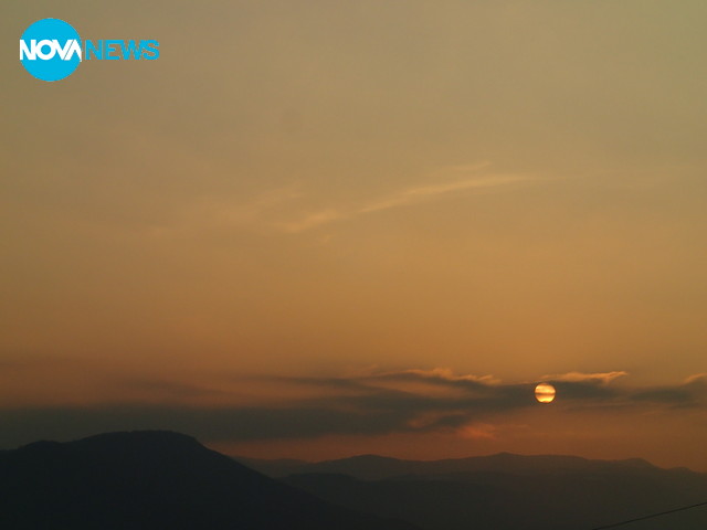 Когато слънцето залязва