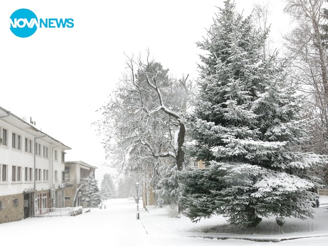 Зимна приказка в гр.Котел!