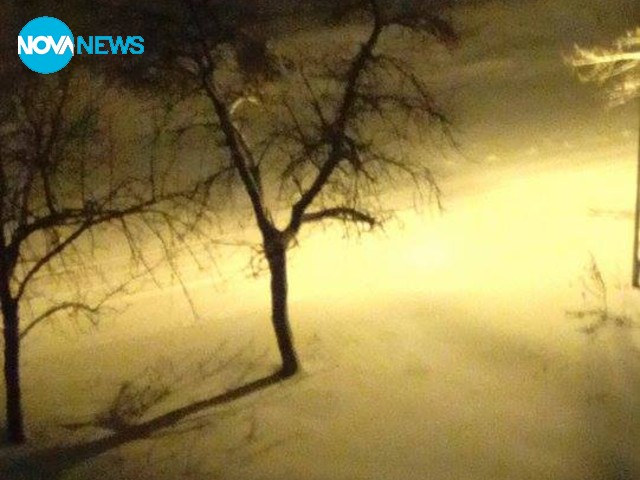 Изненада! Вали сняг в края на декември