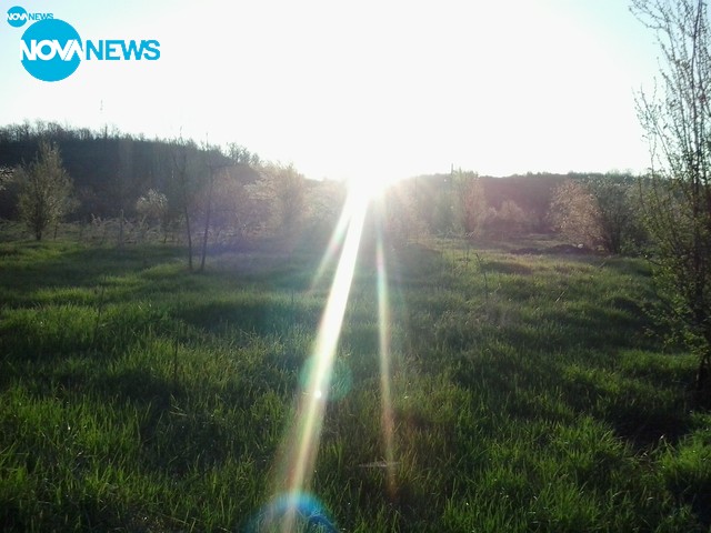 Изгревът на Благовещение в Монтана!