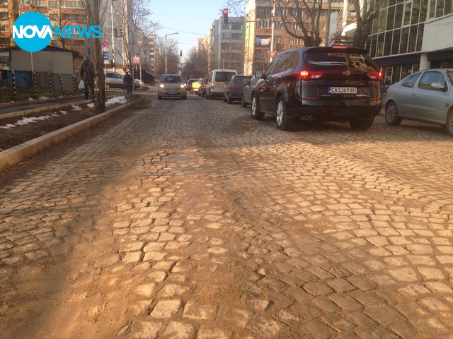 Некачествен ремонт на улица