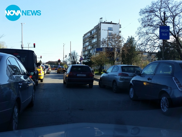 Неправилно паркиране пред кръстовище