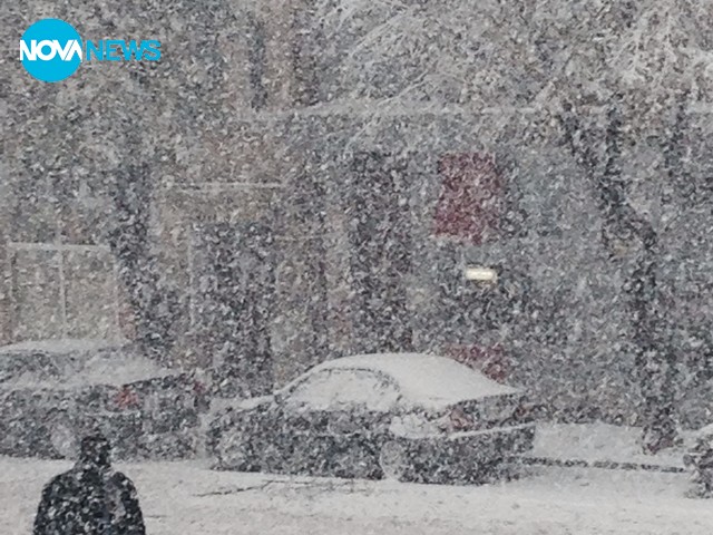 Сняг във Велико Търново