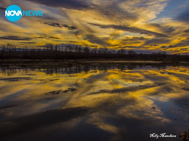 Залез над река Тополница