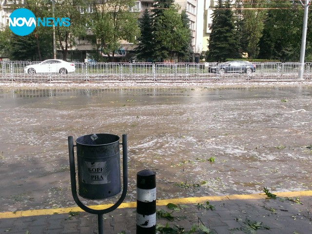 Какво причини пороят на бул. "България" на спирка пл. "Ручей" в София