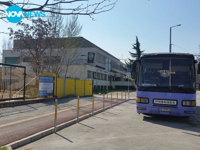 Нагло паркиране на автобус