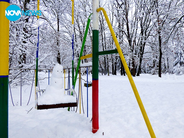 Красивата страна на зимата.