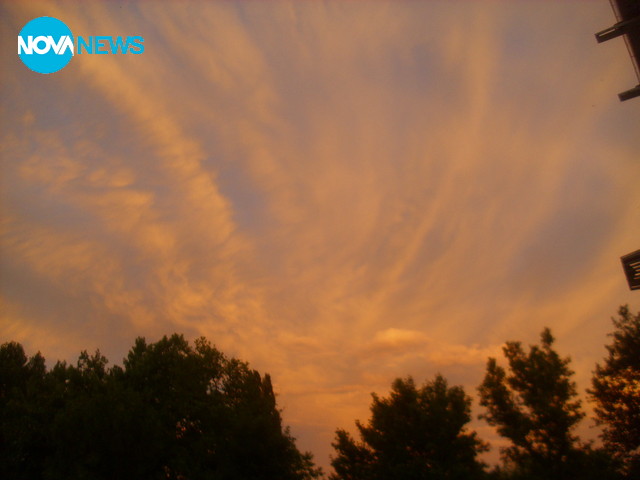 Странно небе над Добрич