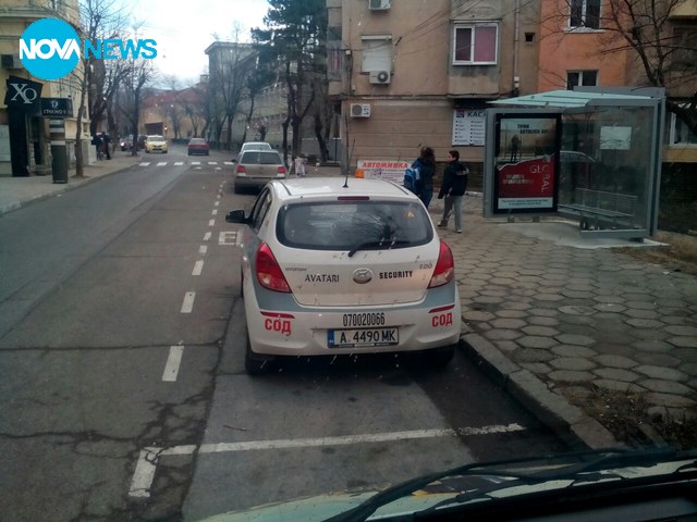 Ето така паркират СОТ-аджиите...