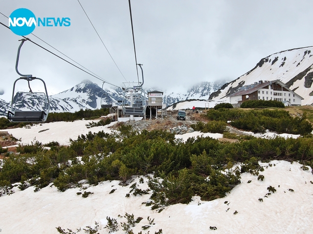 Сняг в Рила