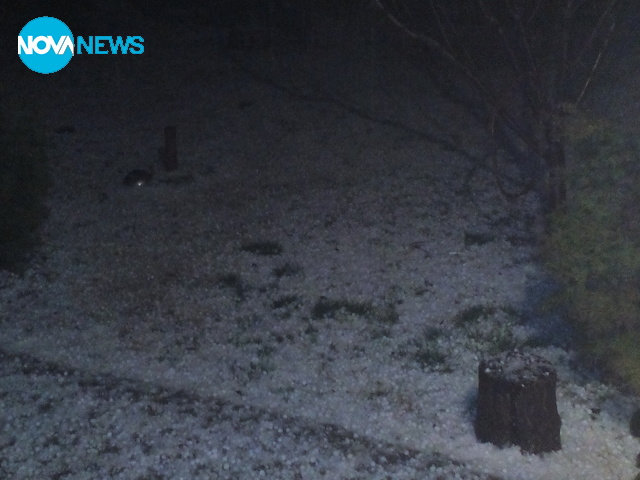 Градушка в с. Бохот, всичко побеля