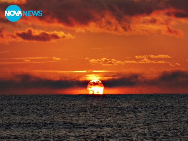 Уникален изгрев и пролетни снимки