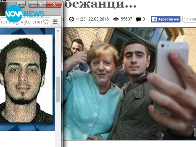 Селфи на Меркел с терорист