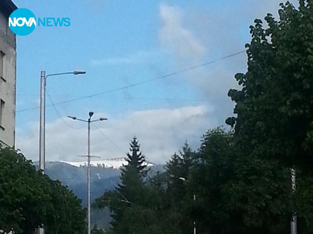 Сняг на връх Перелик