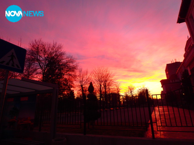 Огнено небе