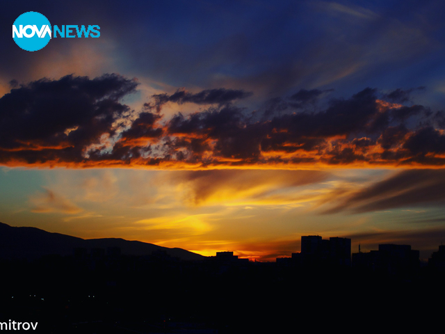 Залез в София