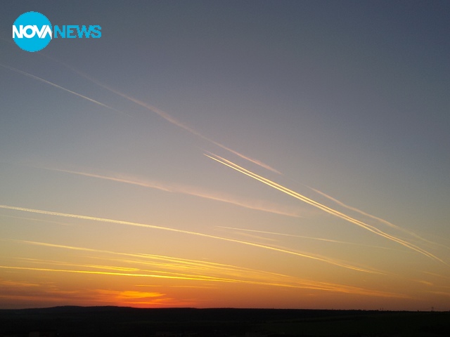 Изгрев и самолетен трафик