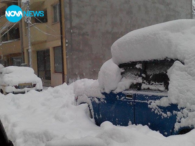 Сняг в Габрово