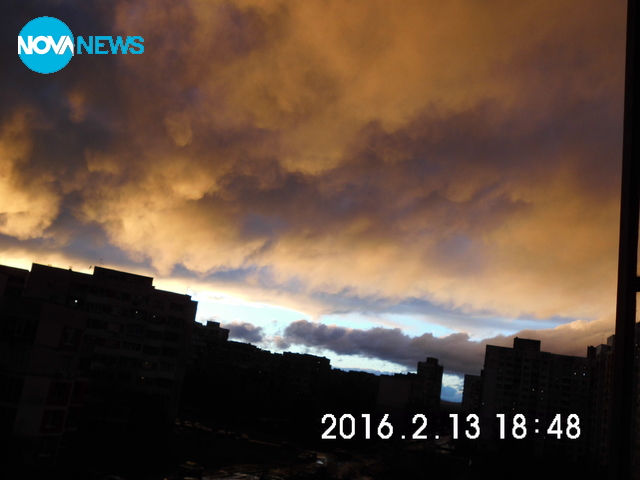 Небето след пороен дъжд