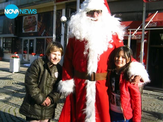 Да срещнеш дядо Коледа за късмет... в Троян