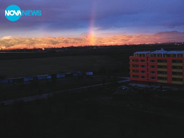 Невероятен залез