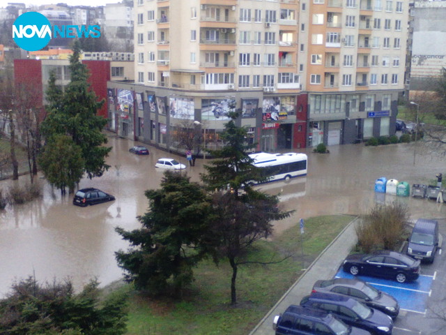 Наводнение в Бургас