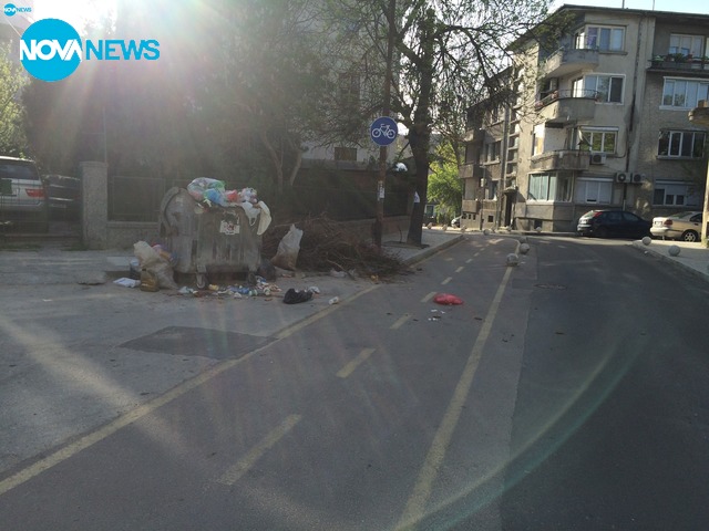 Новата пешеходна и велоалея във Варна