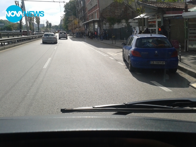 Така се спира на спирка! -2