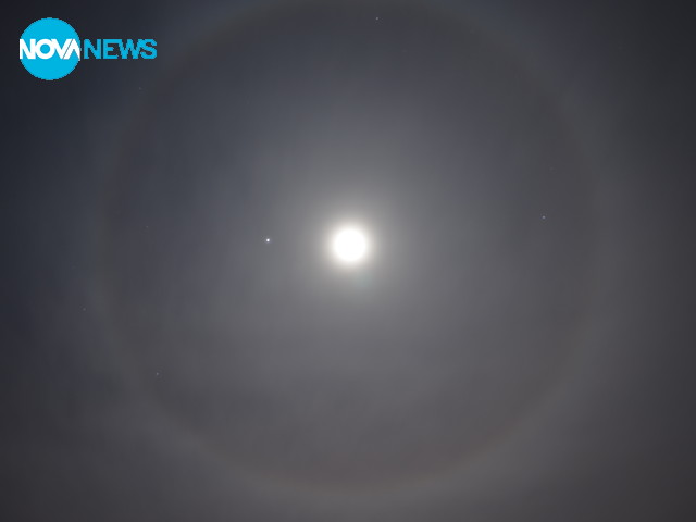 Оптически феномен в нощното небе