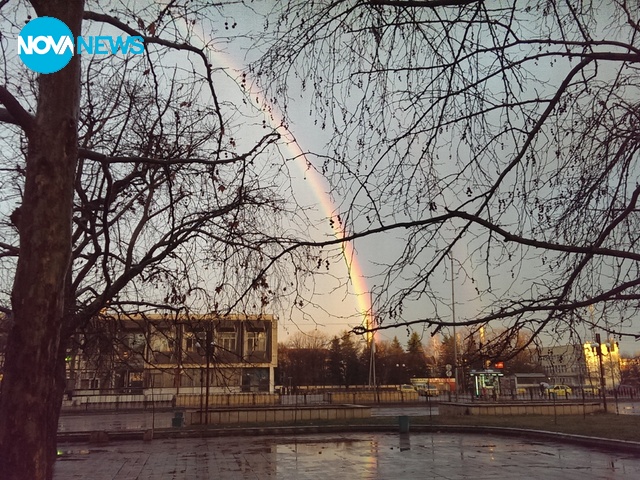 Дъга над Монтана