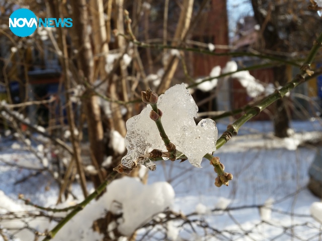 Красива зима в Пловдив